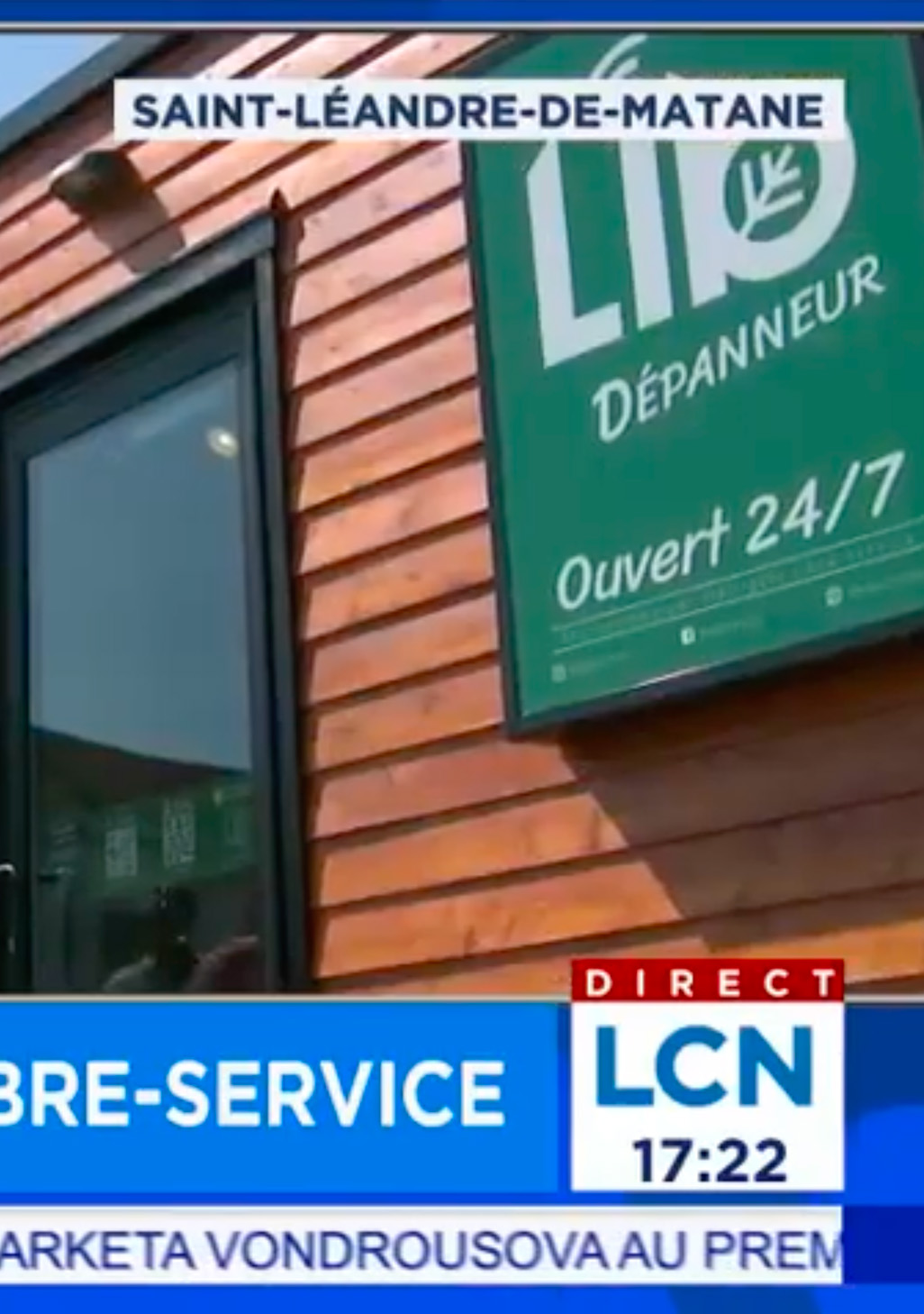 LCN Reportage LIB Dépanneur